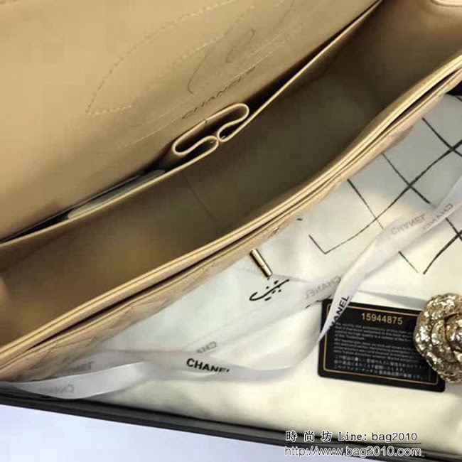 香奈兒CHANEL 升級版A1113全新經典小羊皮金銀鏈條單肩斜挎包 DSC1730